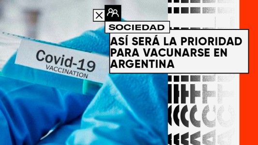 El Gobierno anunció quiénes tienen prioridad para la vacuna