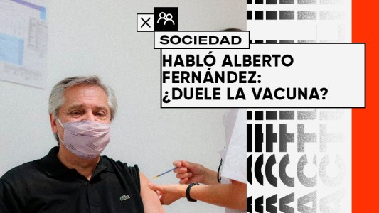 La confesión del Presidente: ¿duele la vacuna?