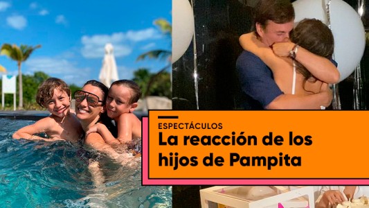 La reacción de los hijos de Pampita al enterarse del embarazo