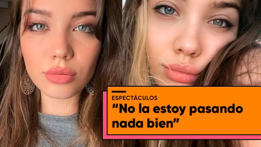 El mal momento de Malena Narvay: "pocas veces la pasé tan mal"