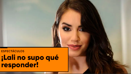 La pregunta de un fan que Lali Espósito no pudo responder