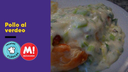 Pollo al verdeo