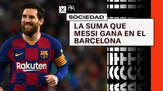 Un diario español publicó la exorbitante suma del contrato de Messi