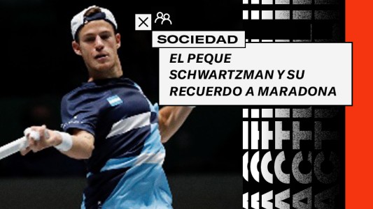 El tenista Diego Schwartzman se emocionó al hablar de Maradona