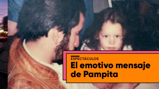 El mensaje de Pampita dedicado a su papa