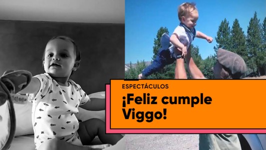 El tierno festejo del primer cumpleaños de Viggo