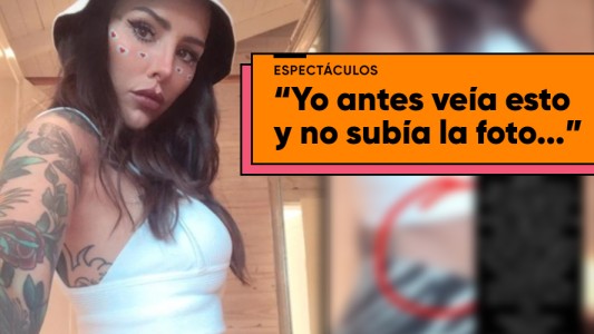 El mensaje de Cande Tinelli sobre su cuerpo