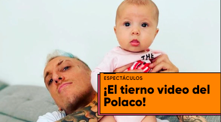 El Polaco hizo babear a todos con su hija