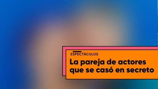 Una pareja de actores se casó luego de 20 años