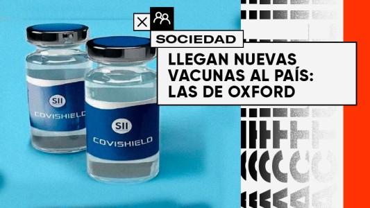 El miércoles llega medio millón de vacunas al país