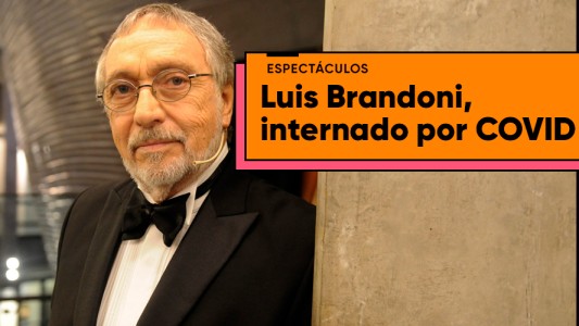 Luis Brandoni fue internado por COVID