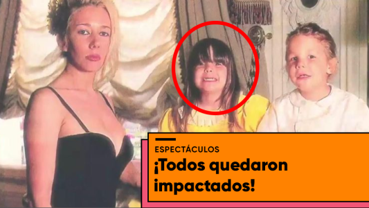 Charlotte y Alexander Caniggia recibieron un saludo peculiar de su madre Mariana Nannis