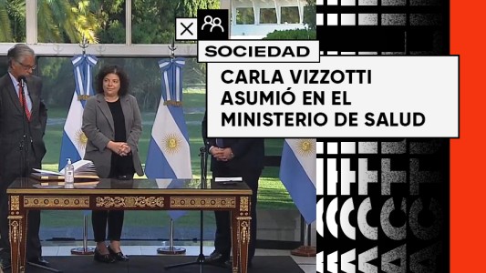 Tras la renuncia de Ginés González García, Carla Vizzotti asumió en el Ministerio de Salud
