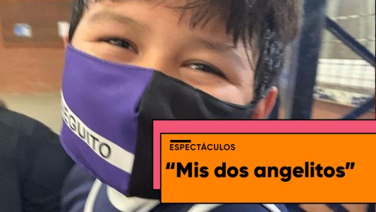 La foto retro de Dieguito Fernando con Diego Maradona y Don Diego: "Mis dos angelitos"
