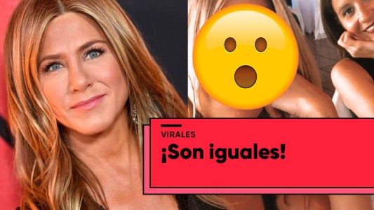 Apareció una doble de Jennifer Aniston argentina y causó furor