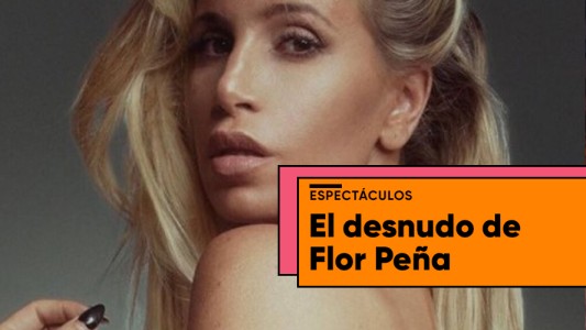 La impactante foto de Flor Peña