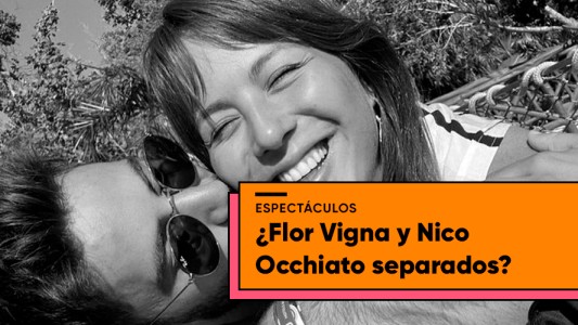 ¿Flor Vigna y Nico Ochiatto nuevamente separados?