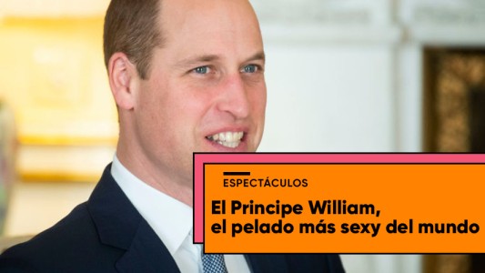 El principe William, elegido como el pelado más sexy del mundo.