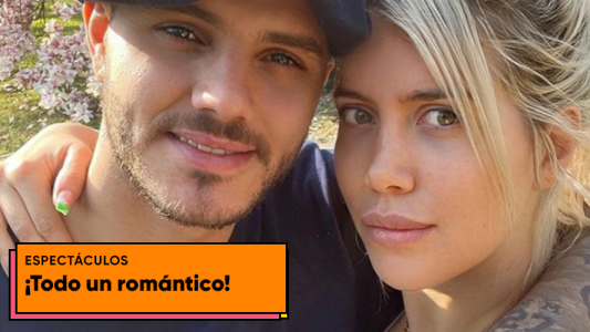 El romántico regalo que Mauro Icardi le hizo a Wanda Nara