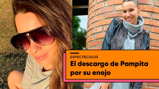 El enojo de Pampita