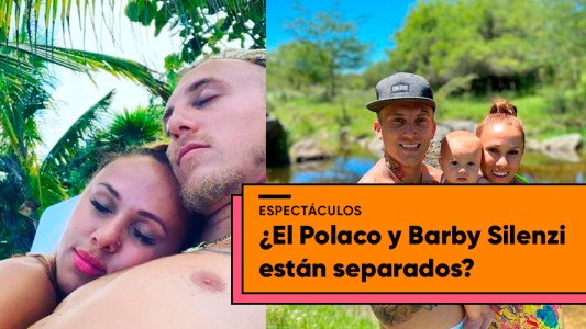 ¿El Polaco y Barby Silenzi nuevamente separados?