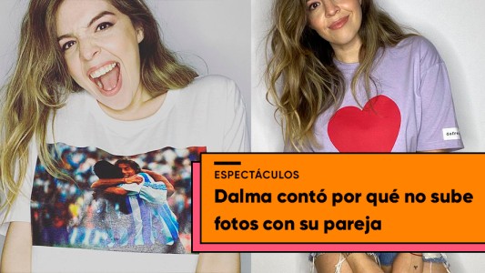El motivo por el que Dalma Maradona no publica fotos con su marido