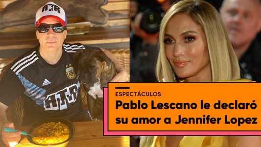 Pablo Lescano le hizo una declaración de amor a Jennifer López
