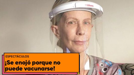 La furia de María Valenzuela por no haber recibido la vacuna contra el COVID-19