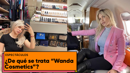 Wanda Nara compartió cómo es un nuevo emprendimiento de maquillajes