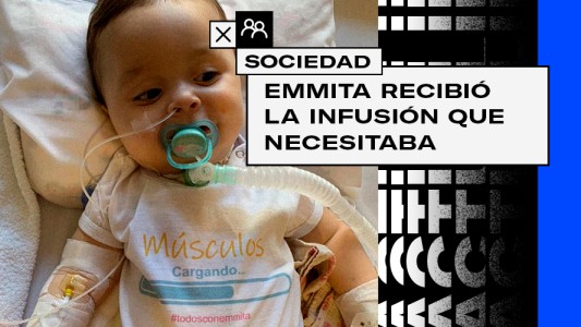 Emmita recibió el medicamento más caro del mundo