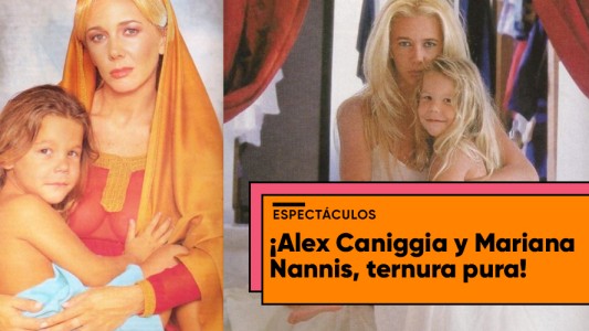 Las imperdibles fotos retro de Alex Caniggia y Mariana Nannis
