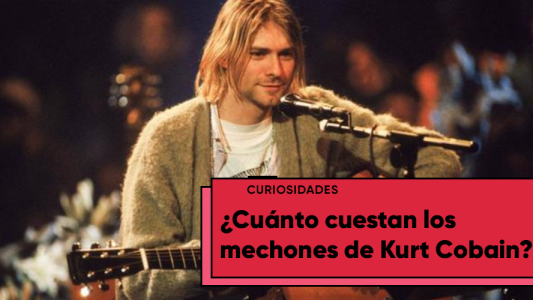 Vendieron mechones del pelo de Kurt Cobain: el desorbitante precio