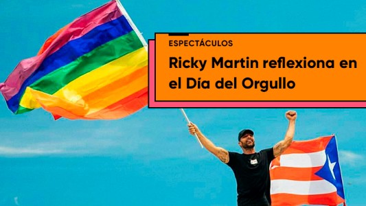 Ricky Martin reflexiona en el Día Internacional del Orgullo