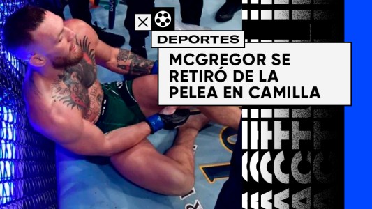 Conor McGregor se fracturó en plena pelea contra Dustin Poirier