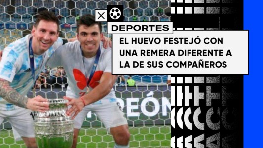 La emotiva historia detrás de la remera de Acuña