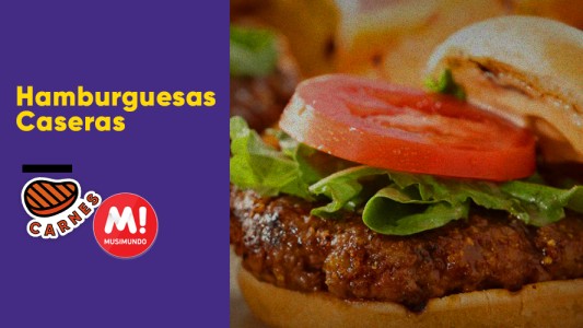 La hamburguesa perfecta con pan casero