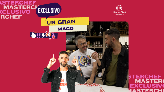 Poggi la pasó mal con el truco de magia de Donato