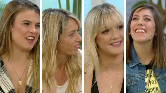 Las ex "Chufas" visitaron Flor de Equipo: "Chiquititas es un fenómeno vigente"