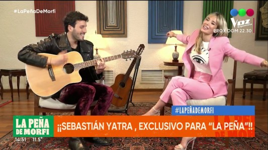 Sebastián Yatra habló en exclusivo para La Peña de Morfi