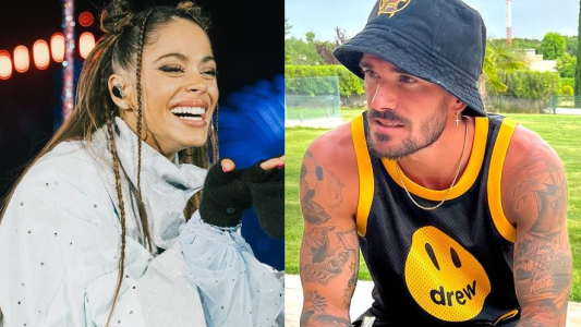 Tini Stoessel Rodrigo de Paul reencontraron Argentina