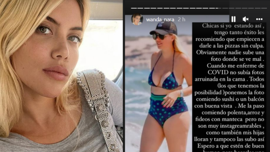 El fuerte descargo de Wanda Nara contra las críticas hacia su cuerpo