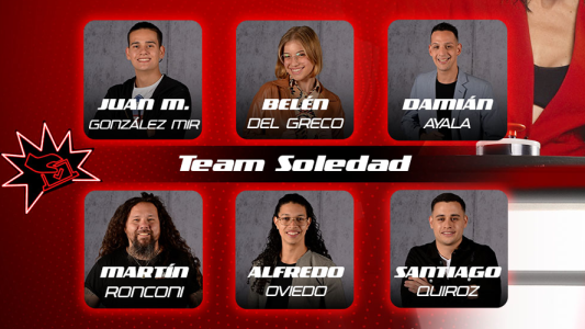 ¡Vota a tu participante favorito para que continue en el Team Soledad!