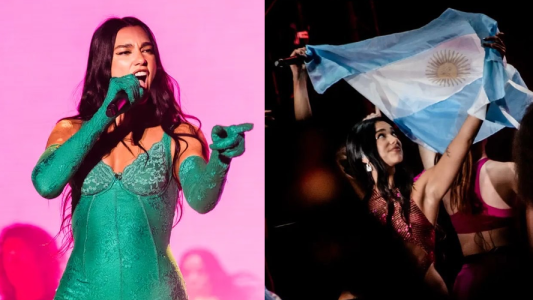 Dua Lipa no pudo superar sus dos shows en Argentina