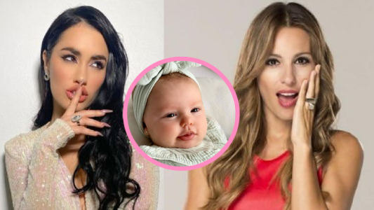 El sorprendente parecido de Ana García Moritán, la hija de Pampita y Lali cuando era bebé