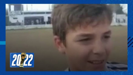 El video de Julián Álvarez a los 11 años en Calchín y su sueño de jugar un Mundial (1)