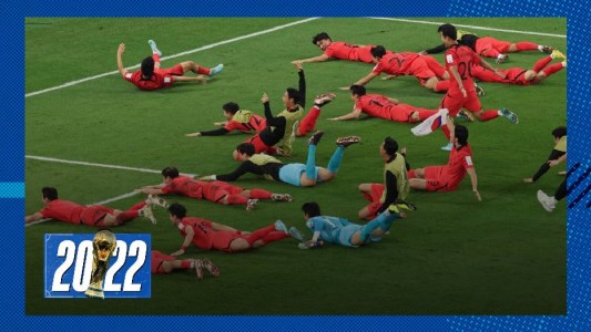 Otra sorpresa mundialista: Corea del Sur le ganó a Portugal y pasó a los octavos de final