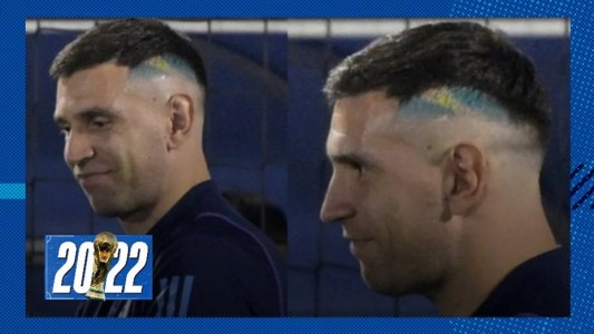 El nuevo look de "Dibu" Martínez, de cara a los octavos de final