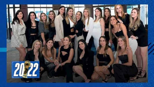 En Qatar se formó "La Scalot" con las parejas de los jugadores argentinos
