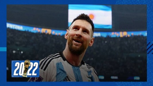 Messi: "Muy emocionante poder terminar mi recorrido en Mundiales en la final"