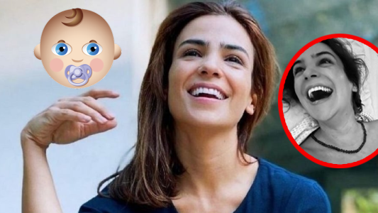 Agustina Cherri mostró la carita de su bebé recién nacido